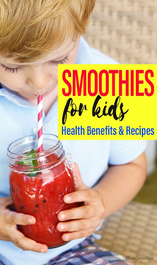 21 Easy And Healthy Smoothies For Kids | Healthy smoothies for kids ...