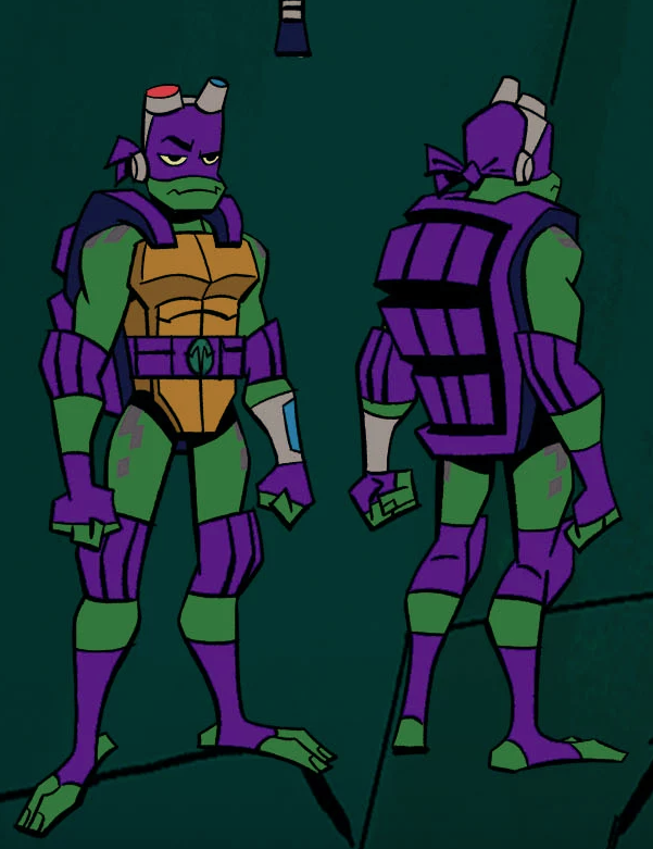 RotTMNT⎟Donatello⎟Front & Back | Tortues ninja, Fond d'écran téléphone ...