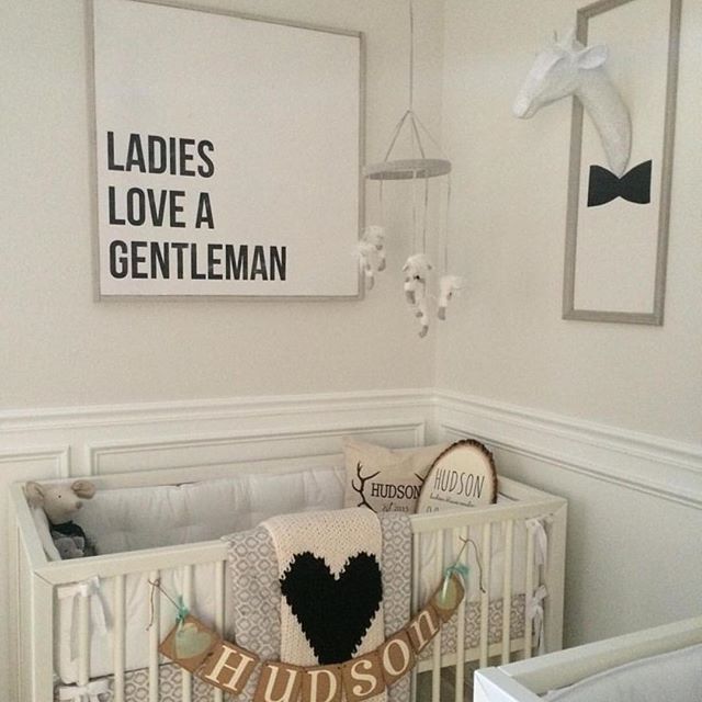 Ladies love a gentleman Shared Nursery  Nursery  twins 