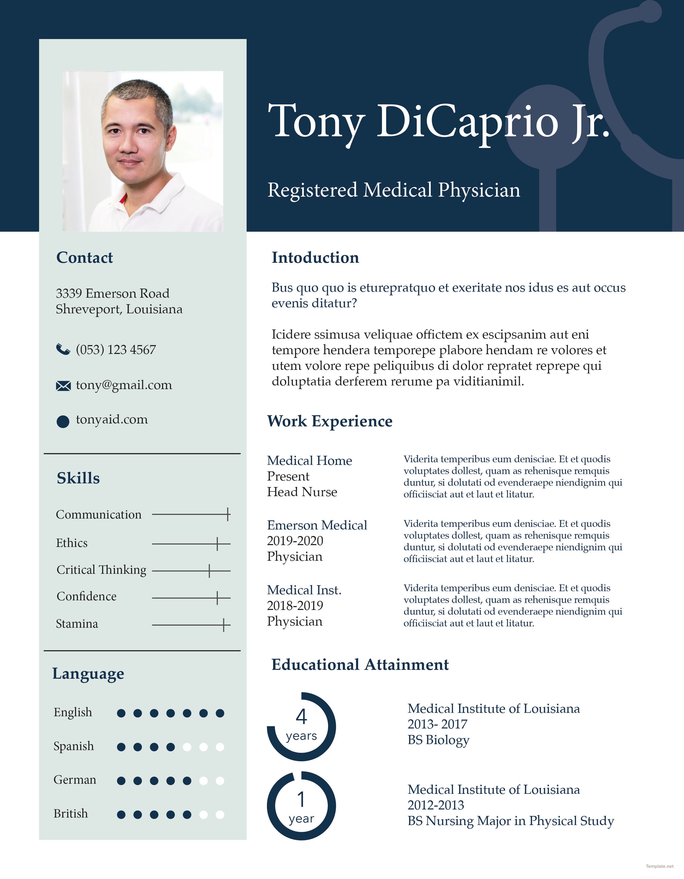 medical-resume-template-word-resume-samples