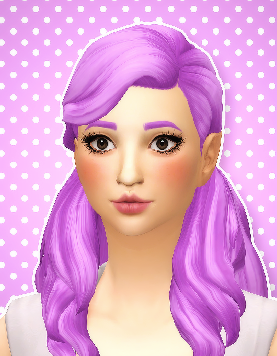 noodlescc: “ Hair Recolor Dump Part 1 I decided to do some random cc ...