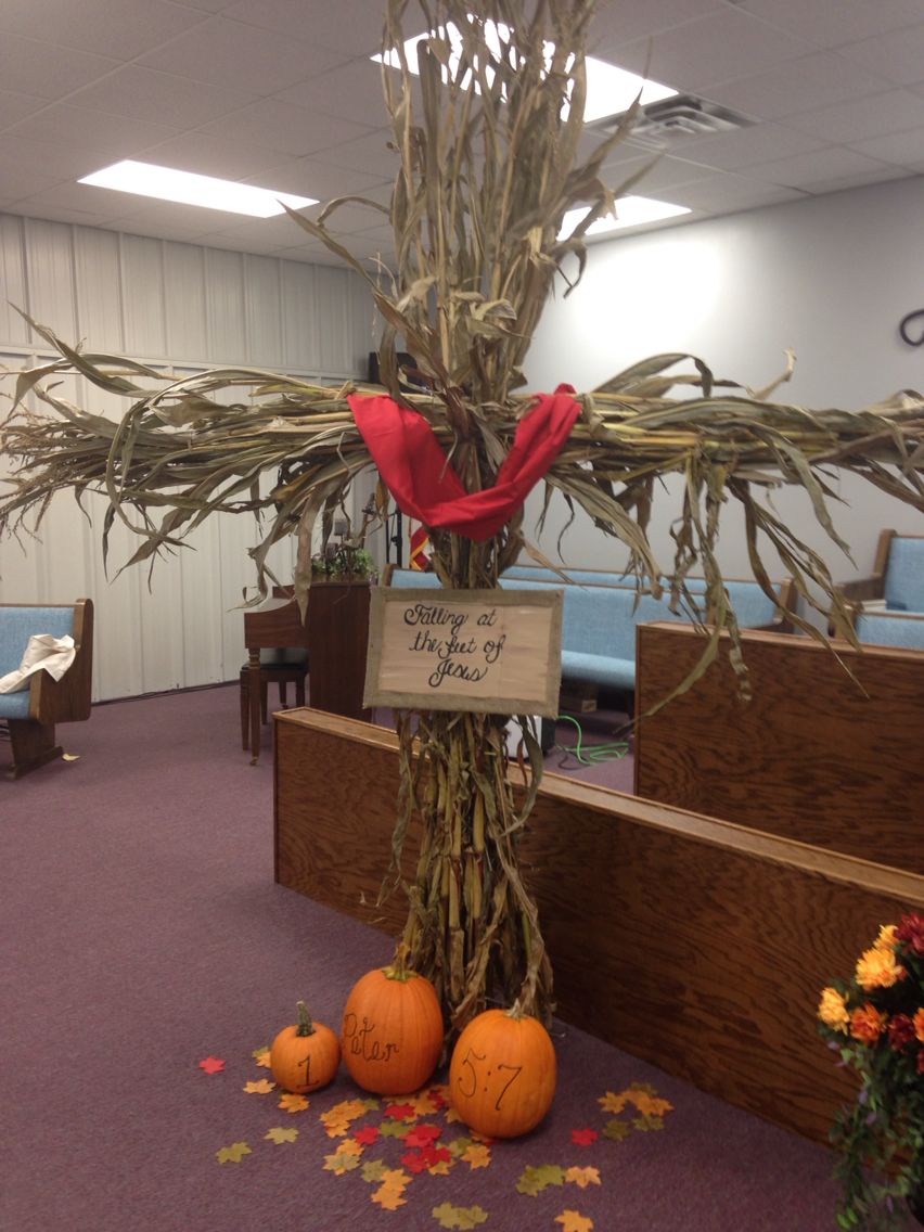 Here's and idea to decorate for fall using fodder shocks.. I was ...