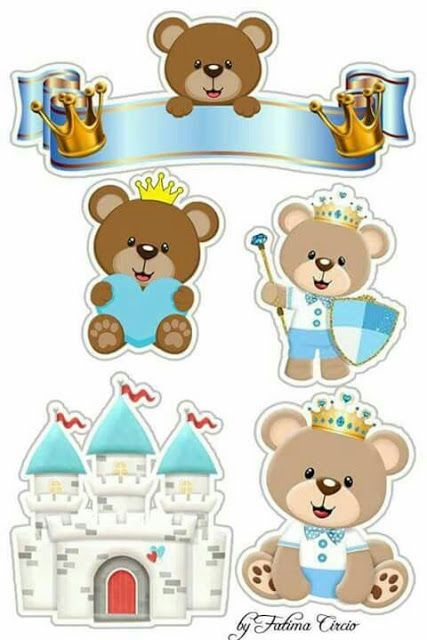 Free Printables, Baby Shower Oso, Birthday Theme, Happy Birthday, Bear ...