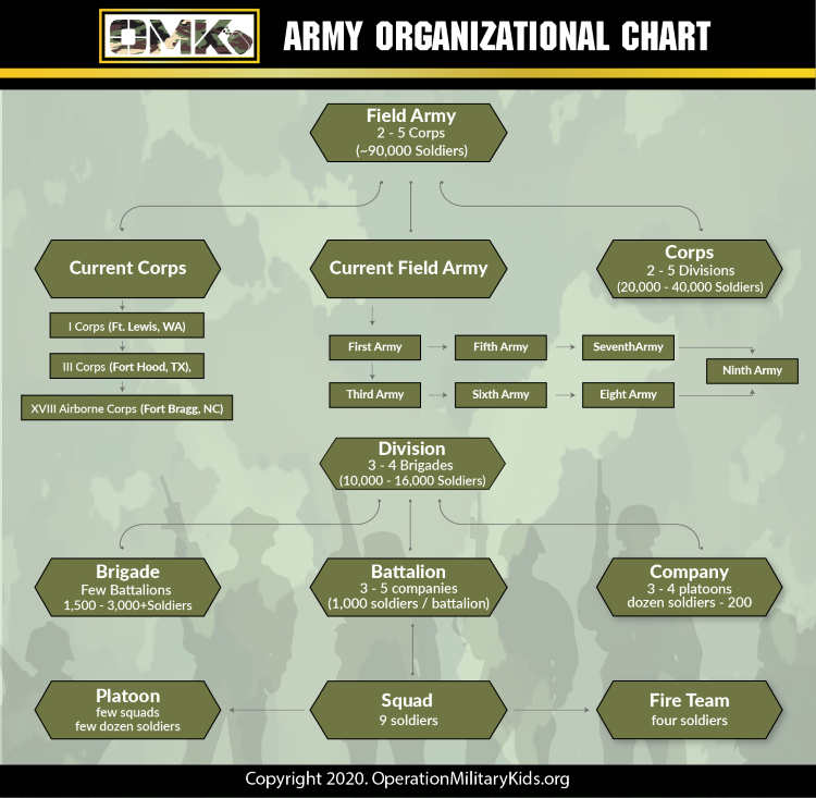 Learn how the US Army is organized, including details on field Army ...