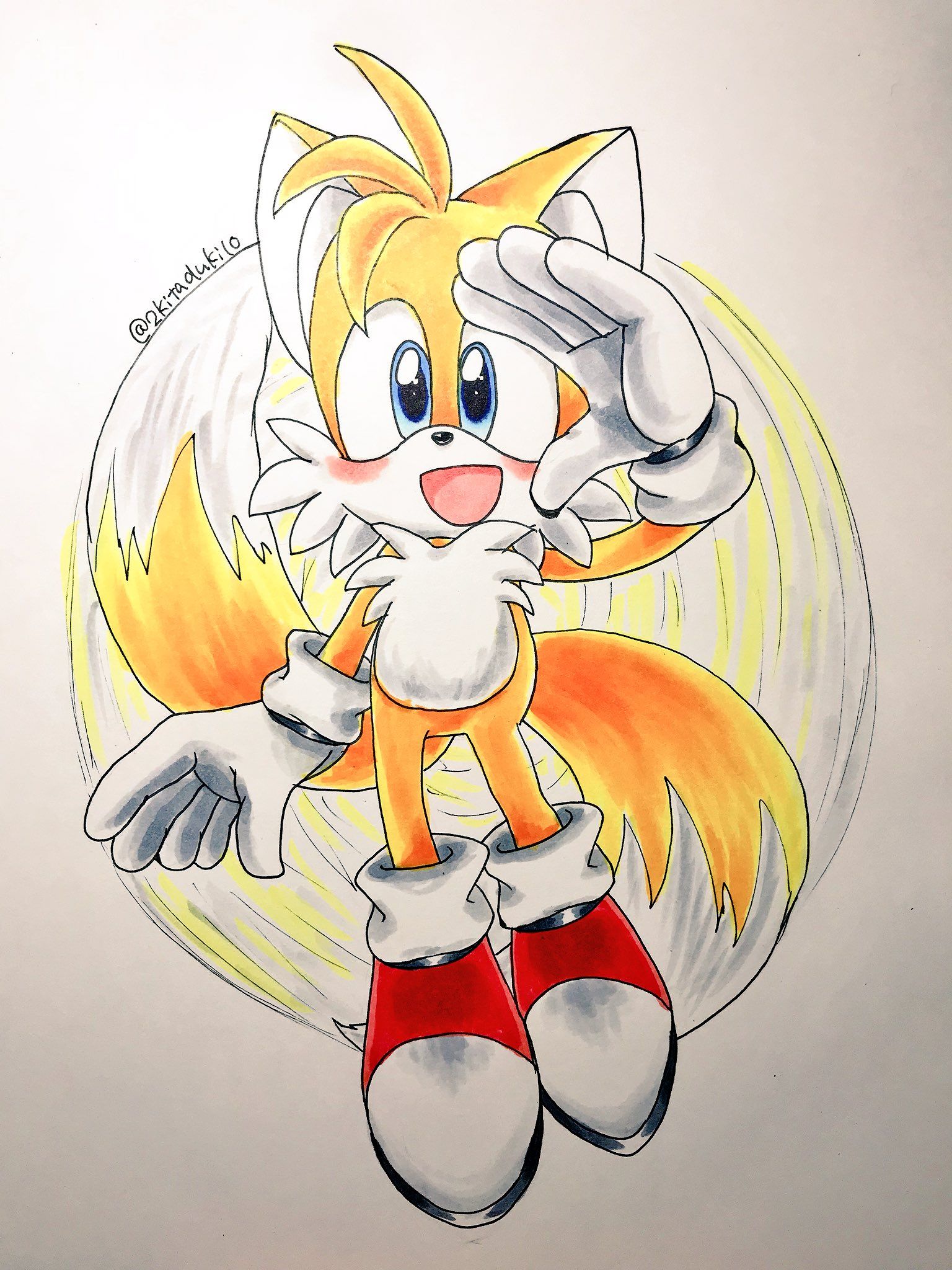 Draw Tails From Sonic - Drawing.rjuuc.edu.np