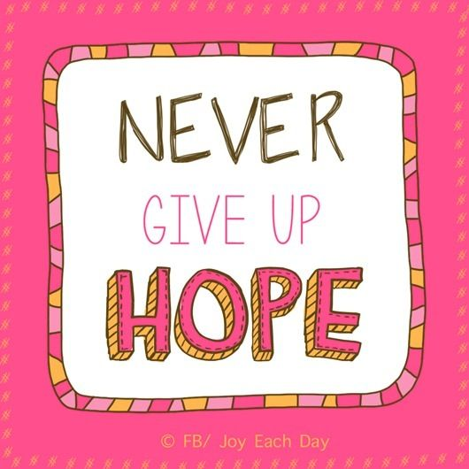 Never Give Up Hope | Encouraging scripture, Words of hope, Mind thoughts