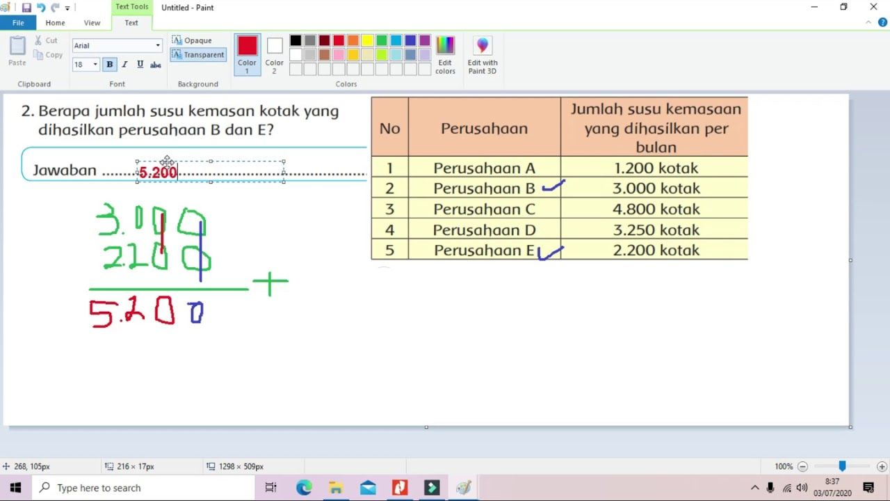 Pin Di Video Matematika