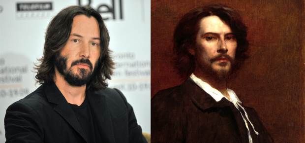 Keanu Reeves and Paul Mounet, a French actor born in 1847. | Keanu ...