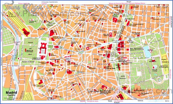 nice Madrid Map Tourist Attractions Madrid Travel, Spain Travel, Europe ...