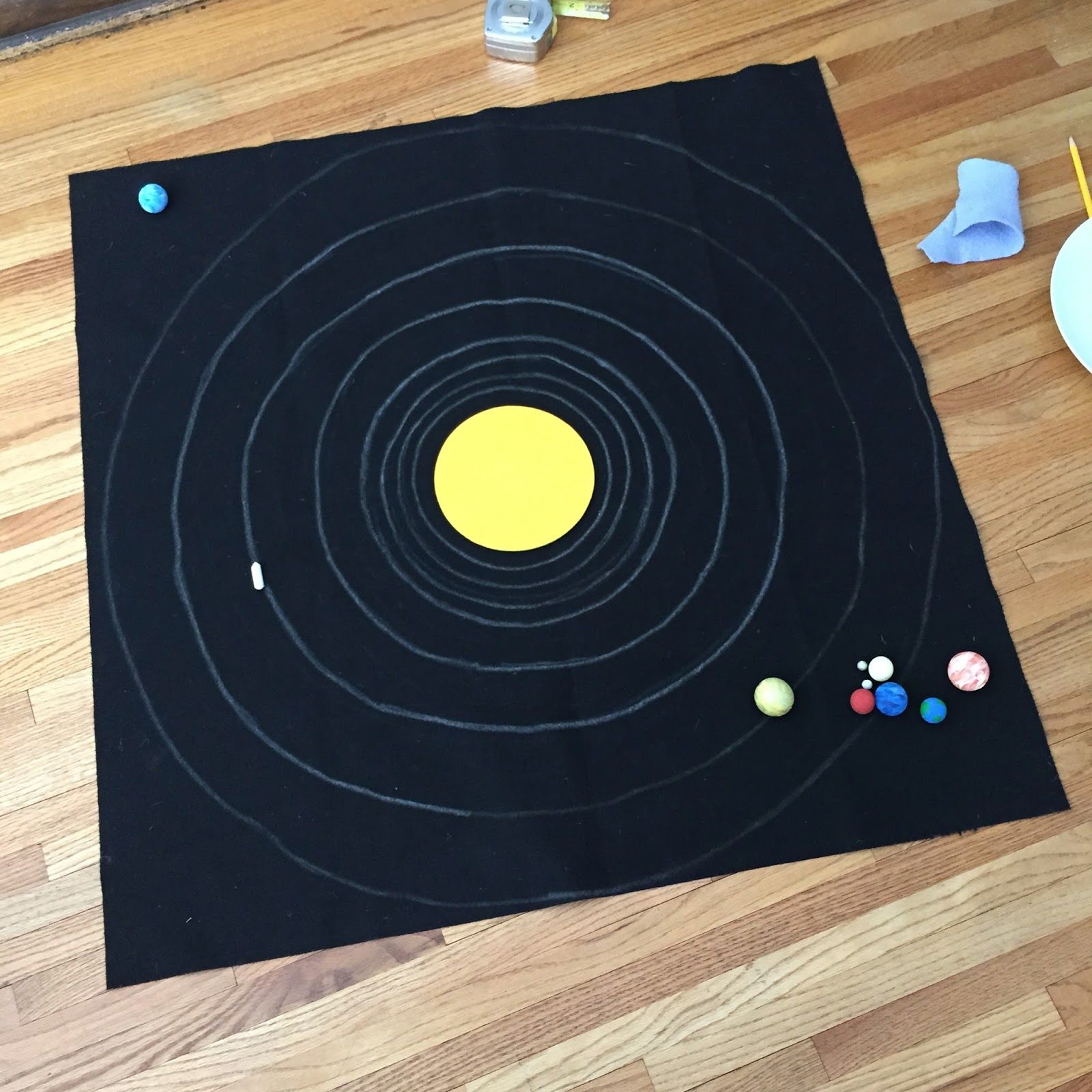 DIY Solar System Map with Free Printables Diy solar