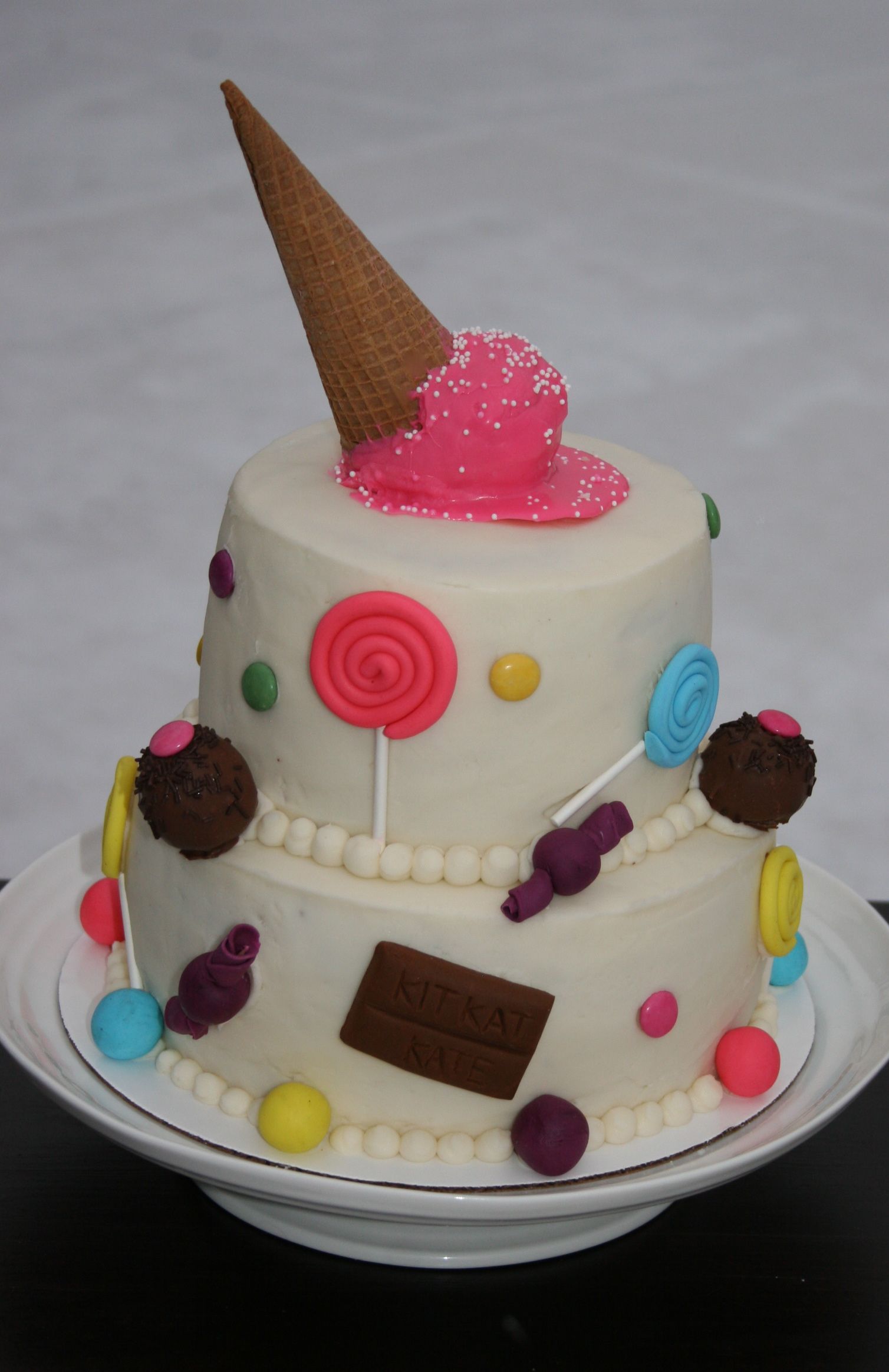 Candy Land Cake by Sugar Bakeshop | Candyland cake, Ice cream cake ...