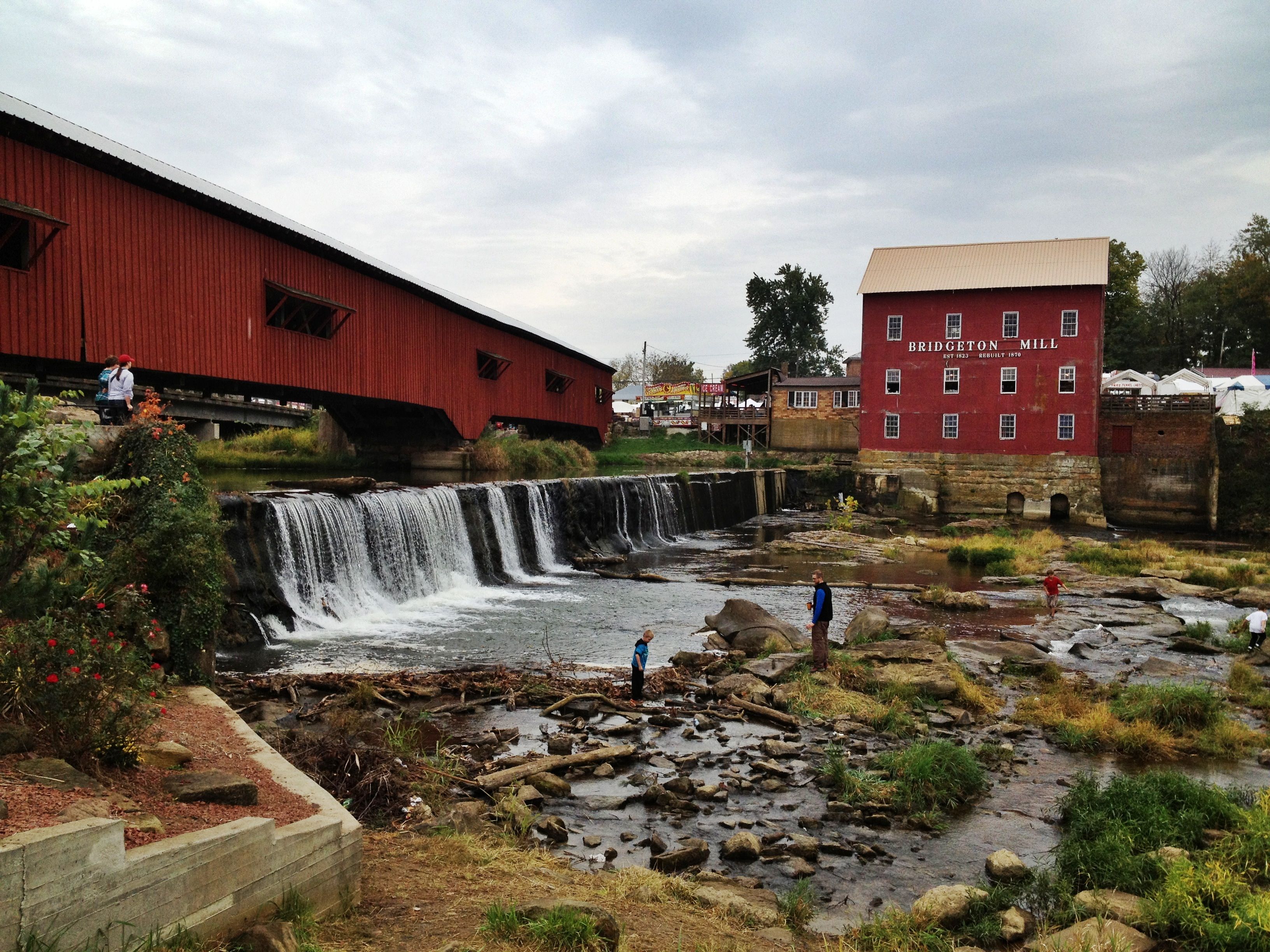 Covered Bridge FestivalBridgeton, IN via Jan Grizel Covered bridges