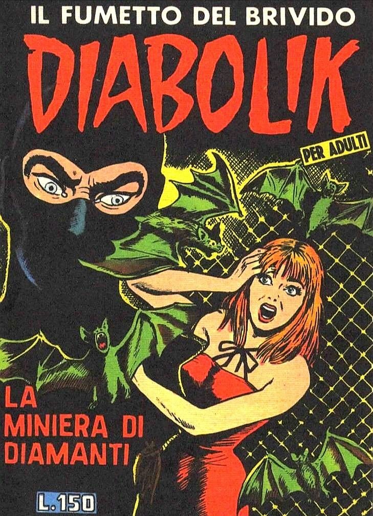 Pin di Roland Pfeifer su Pulp, Comics, Book, Magazine Cover | Diabolik ...