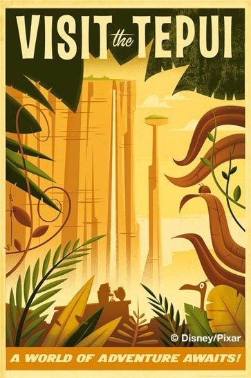 Visit The Tepui | Pixar poster, Up pixar, Travel posters