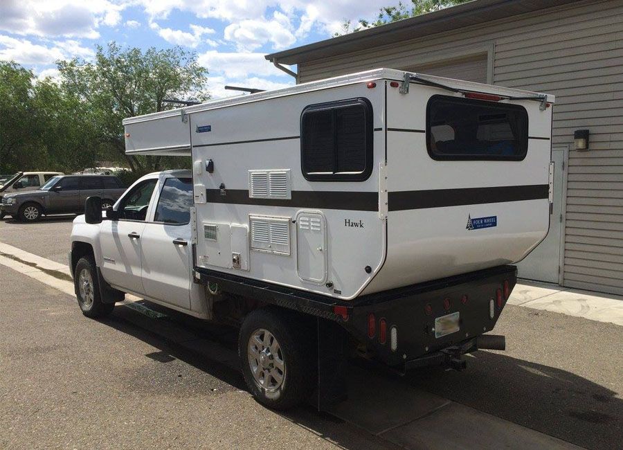 HAWK FLAT BED MODEL - Four Wheel Campers | Low Profile, Light Weight ...