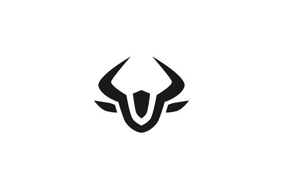 Bull Logo Template | Logo templates, Logotype design, Logo design template