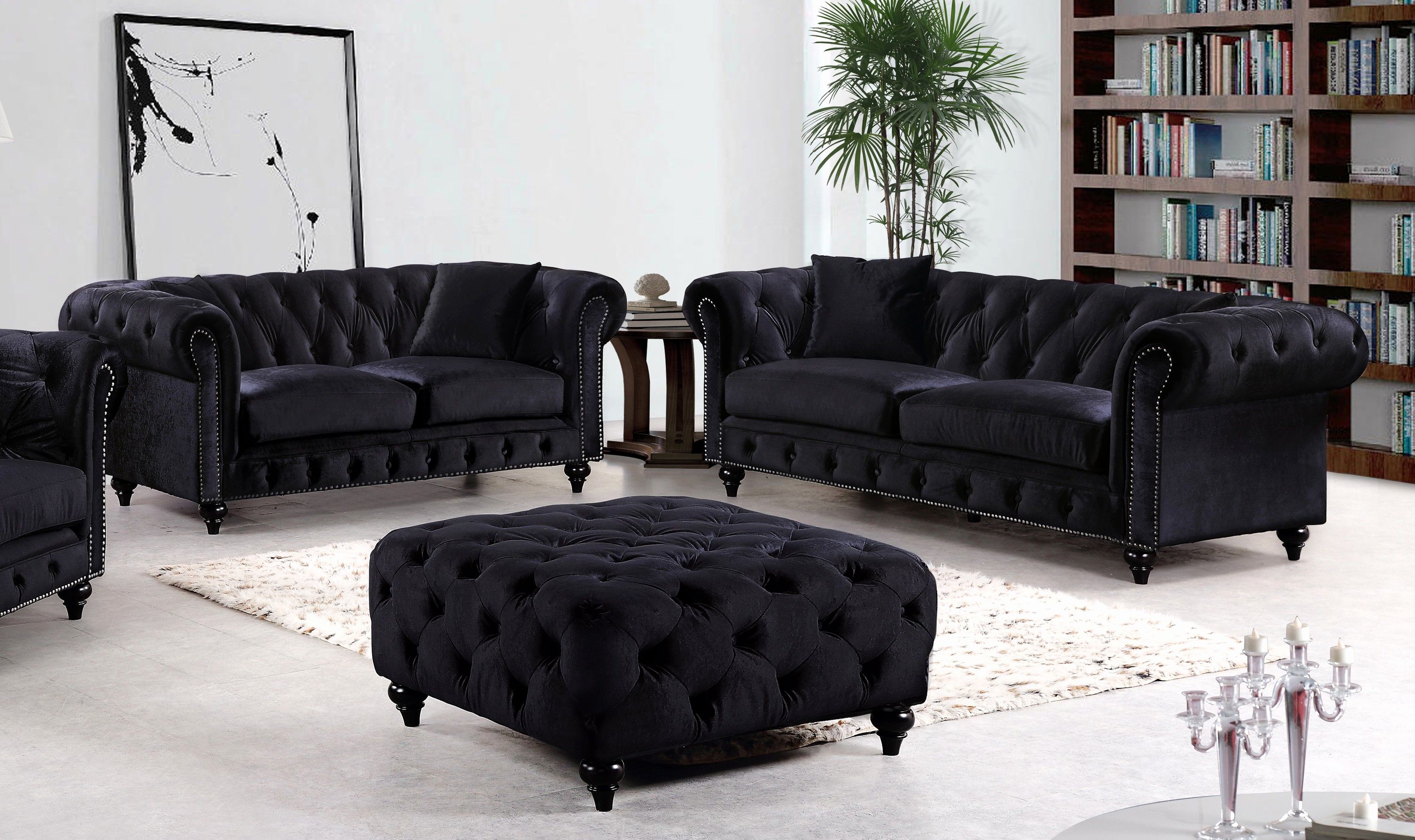 Ideas Black Velvet Sofas Pics Black Velvet Sofas Elegant Best Velvet