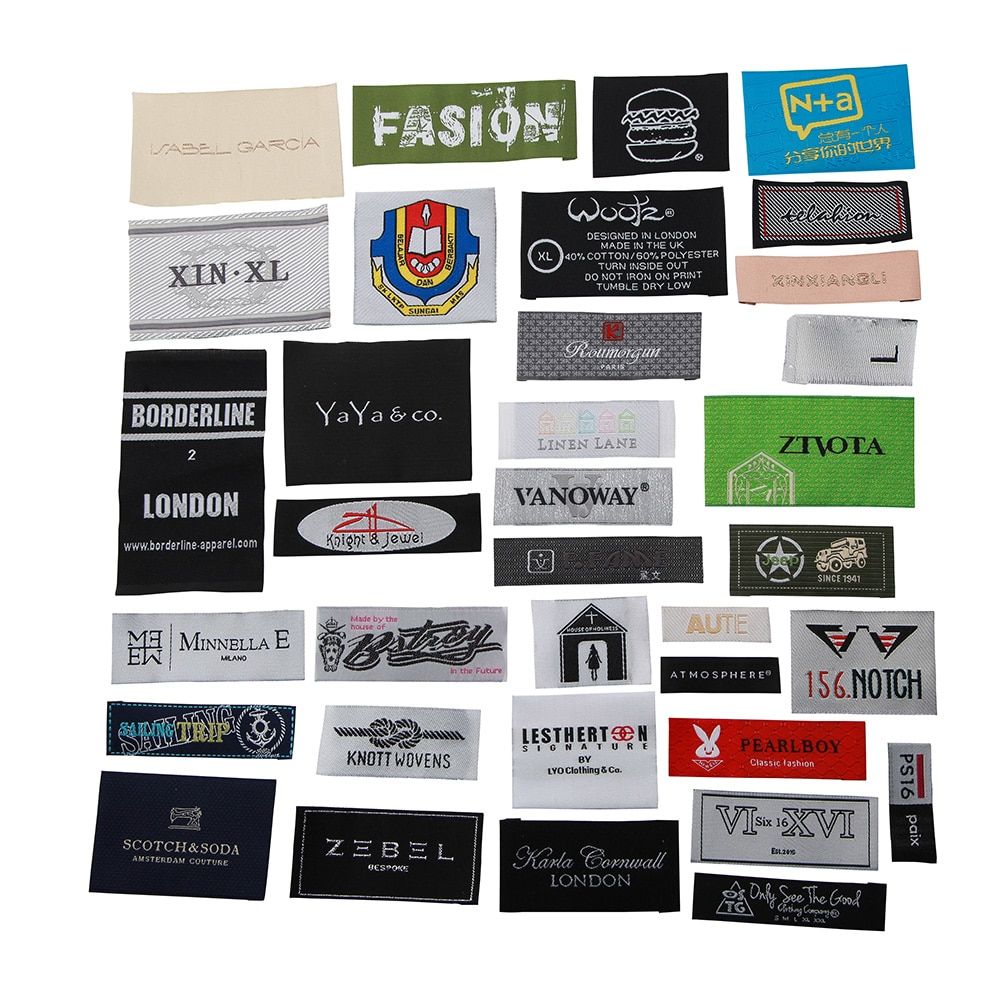 Cheap embroided tags, Buy Quality sewing tag directly from China custom ...