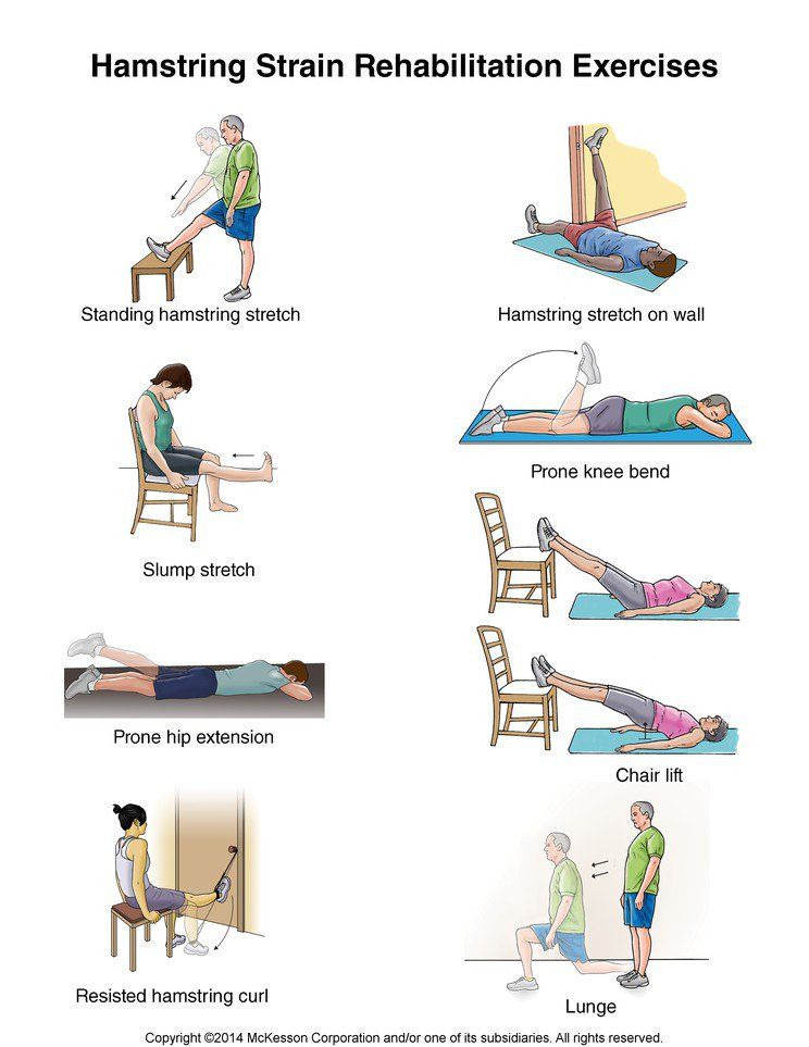 Hamstring Muscle Stretches