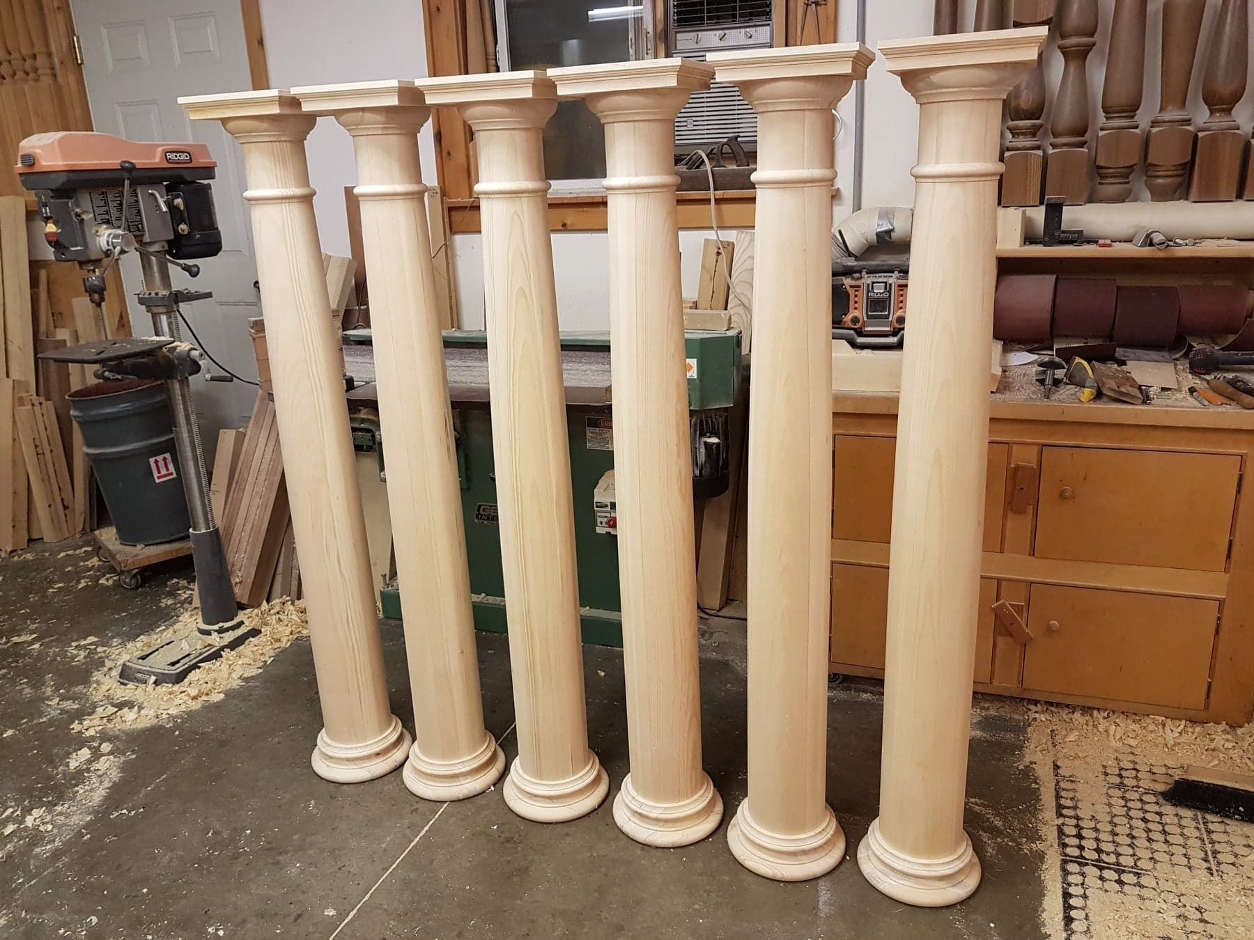 Custom Columns Wood Columns Wood Turning Architect