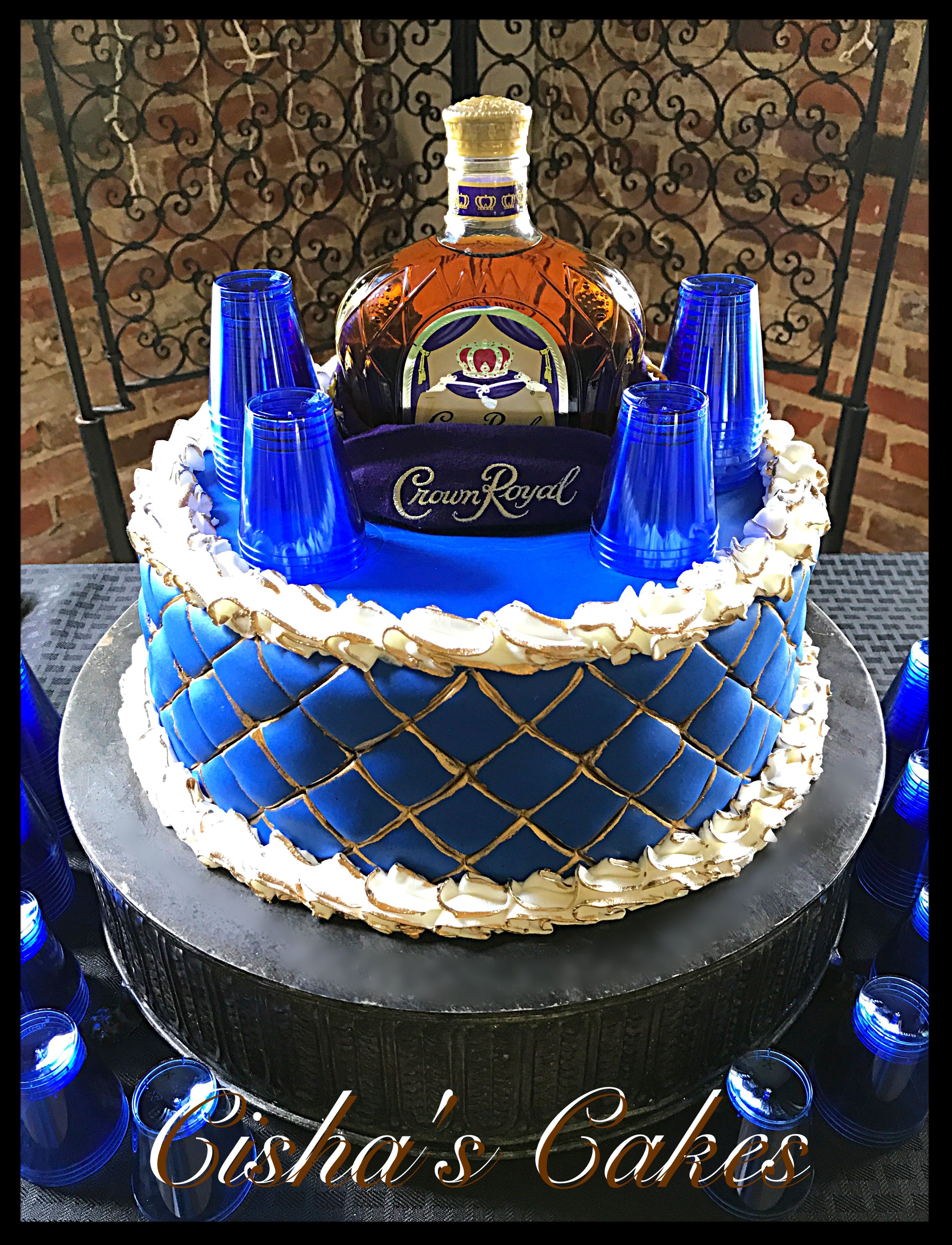 Crown Royal Cake Ideas - Design Talk