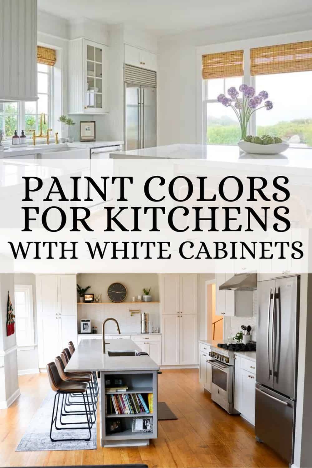 Paint colors for kitchens with white cabinets. Kitchen paint colors ...