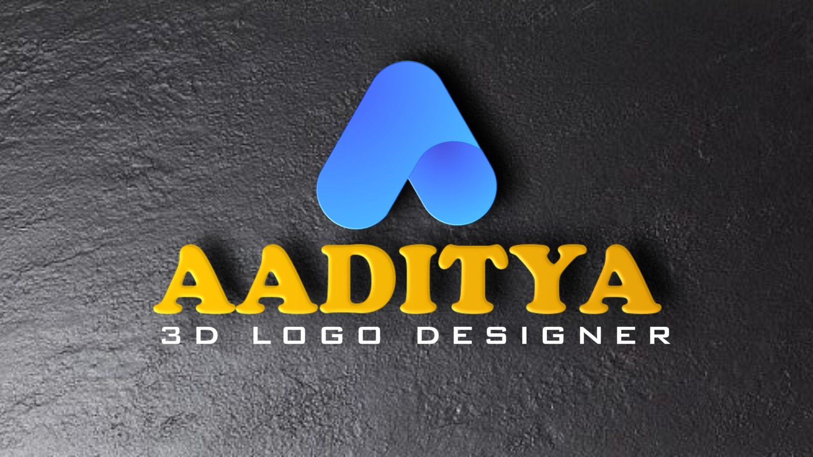 Aditya Logo In 3d