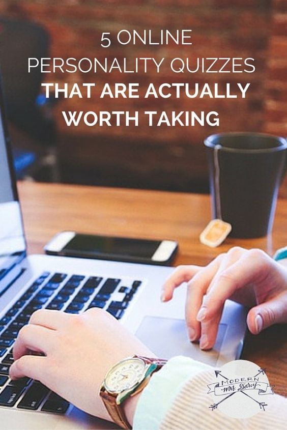 5 online personality quizzes actually worth taking. | Personality ...