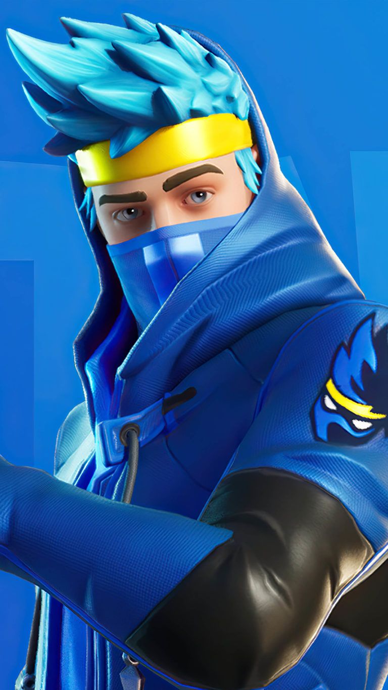 Ninja Fortnite Skin 4K Ultra HD Mobile Wallpaper | Ninja wallpaper ...