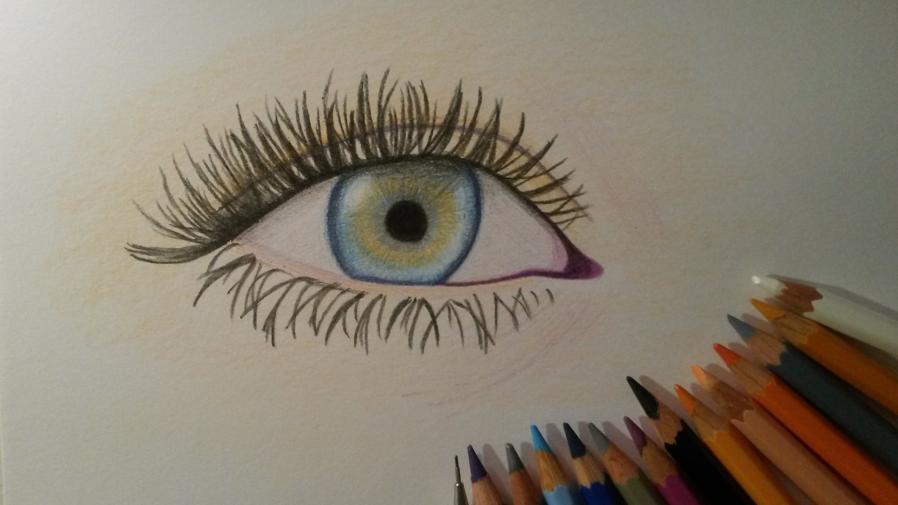 Beginner Easy Colored Pencil Drawings