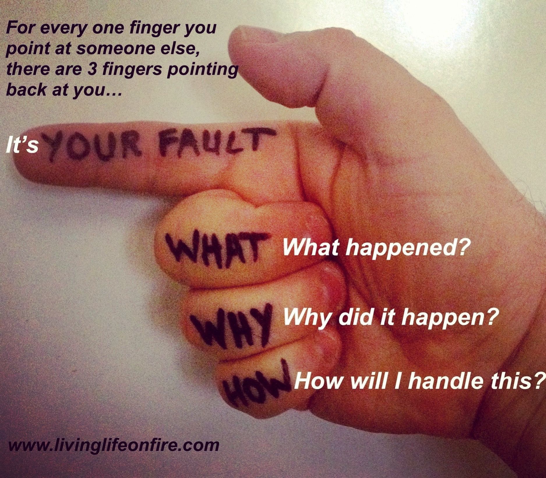 Funny Finger Pointing Quotes