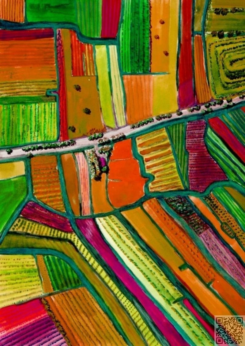 7. #Tulip Fields, the #Netherlands - Bird's Eye Views That Will #Leave ...