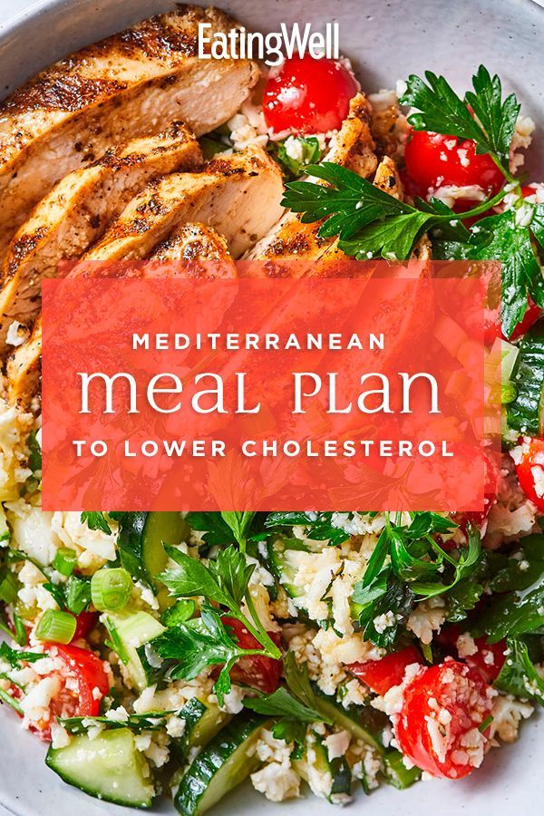 Mediterranean Meal Plan to Lower Cholesterol