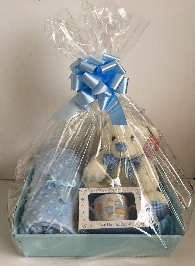 Baby Boy Gift Basket Baby Hamper Baby Shower Gift New Born Baby Boy ...