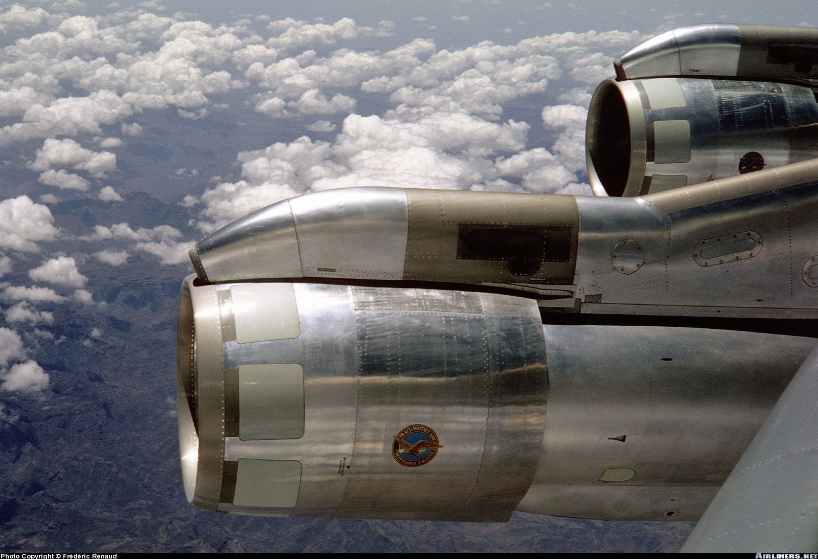 Ethiopian Airline Boeing 707-379C somewhere over Africa, October, 1968 ...