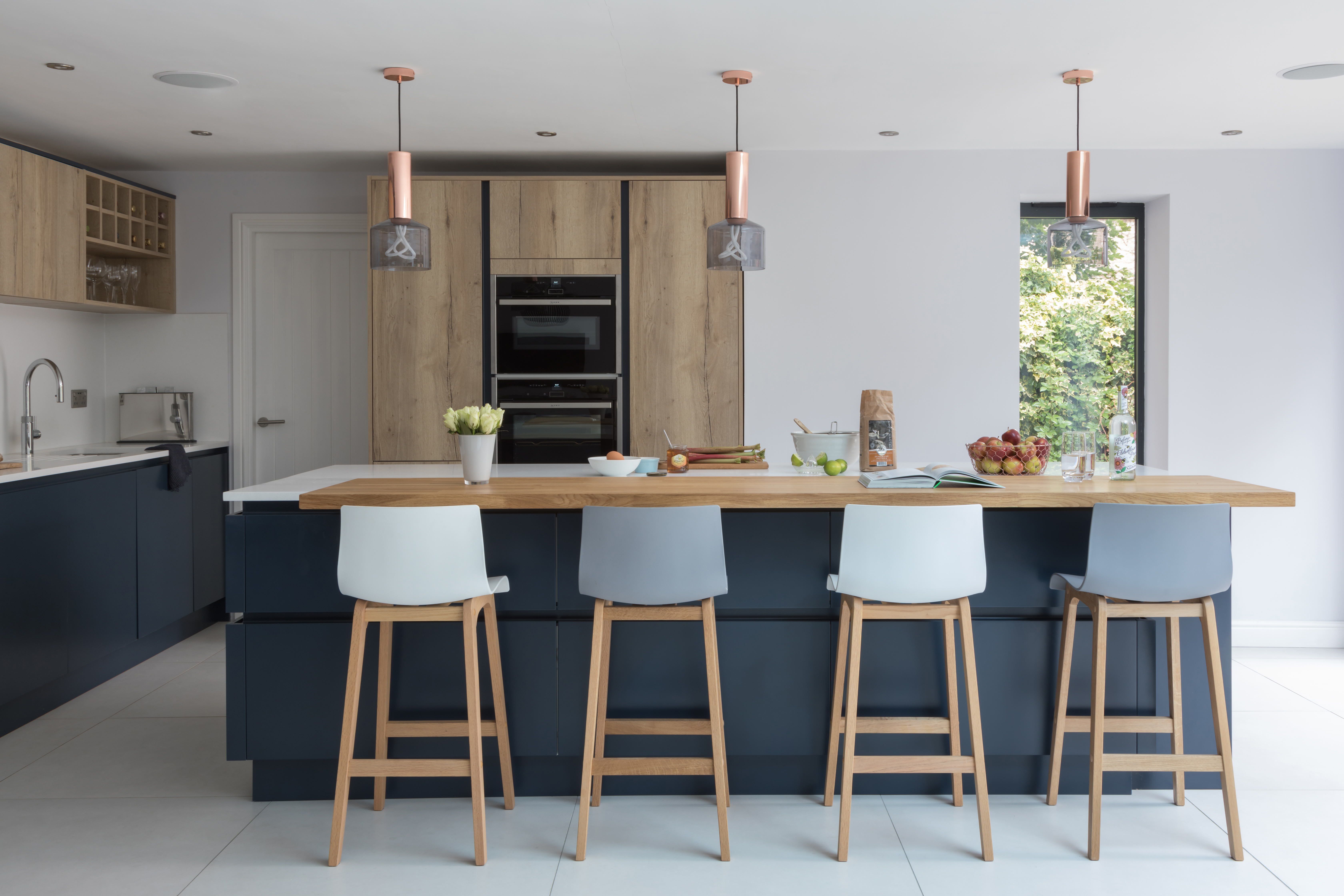 Blue Scandi Kitchen Kitchen design, Scandi kitchen, Modern scandi kitchen