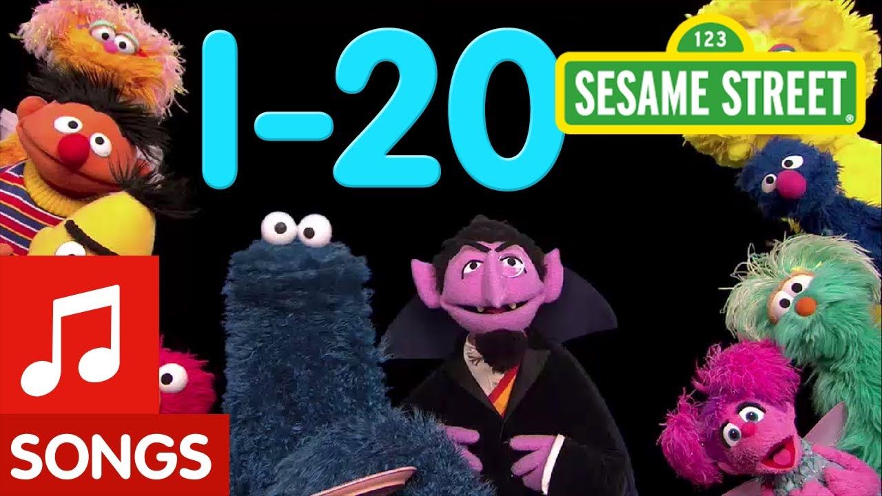 Sesame Street Numbers 1 20