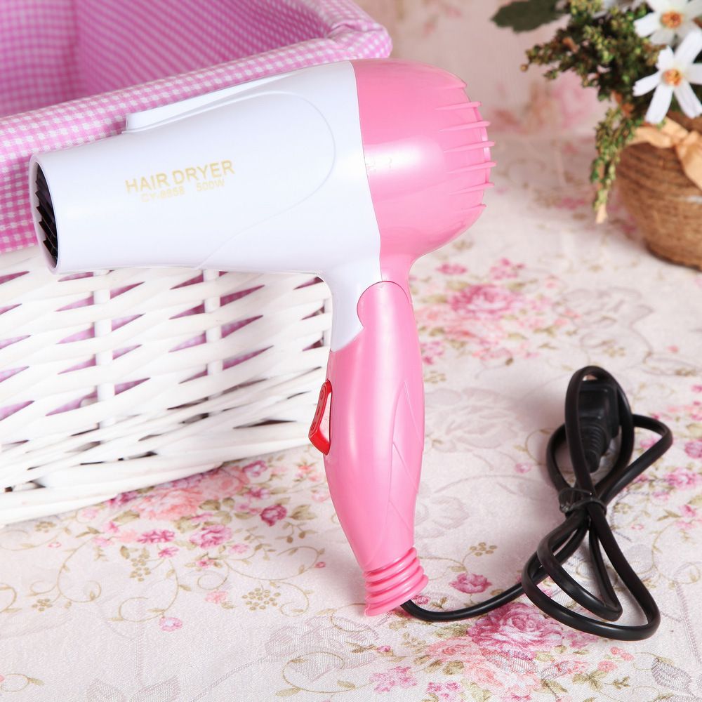 Itas7708 Foldable Mini Hair Dryer Portable Hair Dryer Household Home Travel Student Abs Plastic Hotel Fashiona Travel Hair Dryer Hair Drier Portable Hair Dryer