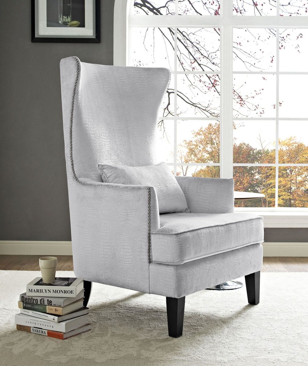 Tall Back Accent Chair