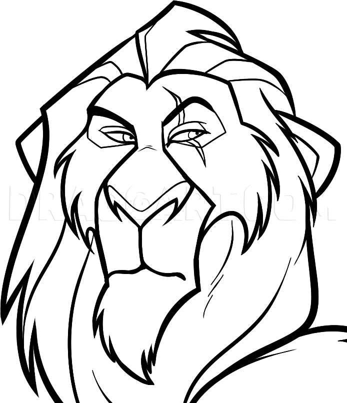 awasome-scar-lion-king-coloring-page-ideas