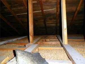 Removing wood chip insulation article | Wood chips, Wood, Attic remodel