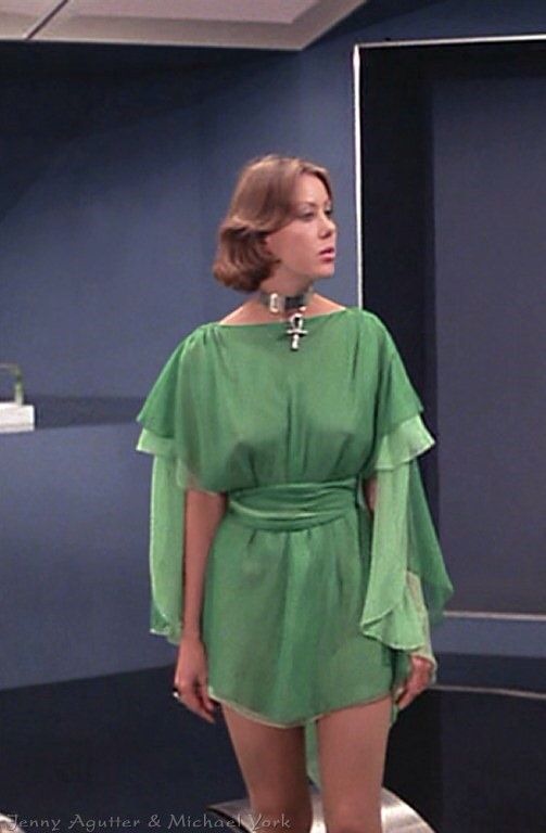 Jenny Agutter, from the Film Logan's Run (1975) | Logan's run, Fashion ...