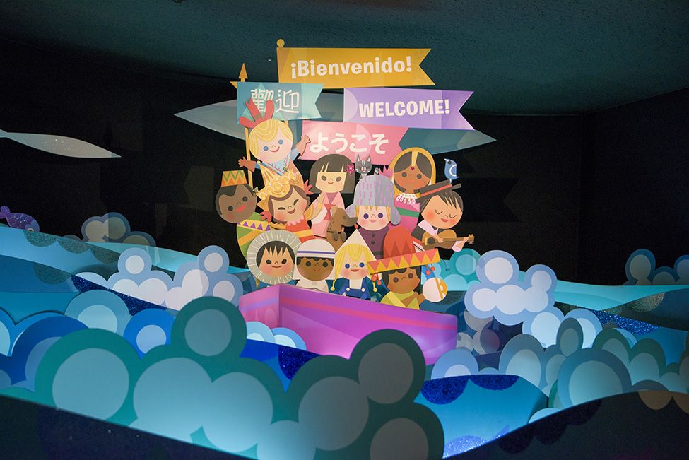 It S A Small World Ride Disney Tokyo Joey Chou Disney Tokyo Its A Small World Ride Disney Art