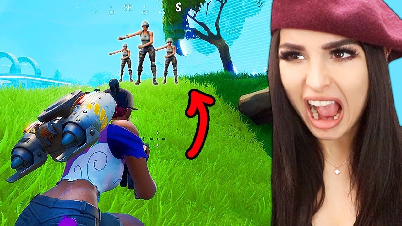 Back On FORTNITE Battle Royale (Random Squads) | Sssniperwolf, Fortnite ...