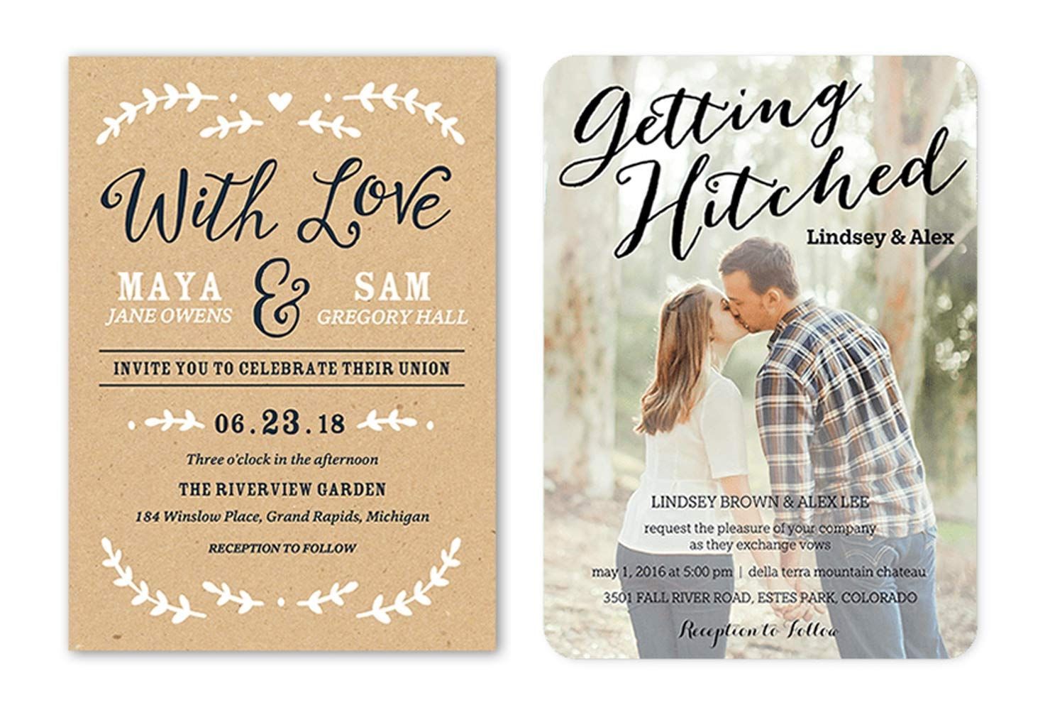 35 wedding invitation wording examples 2019 shutterfly Wedding Invite ...