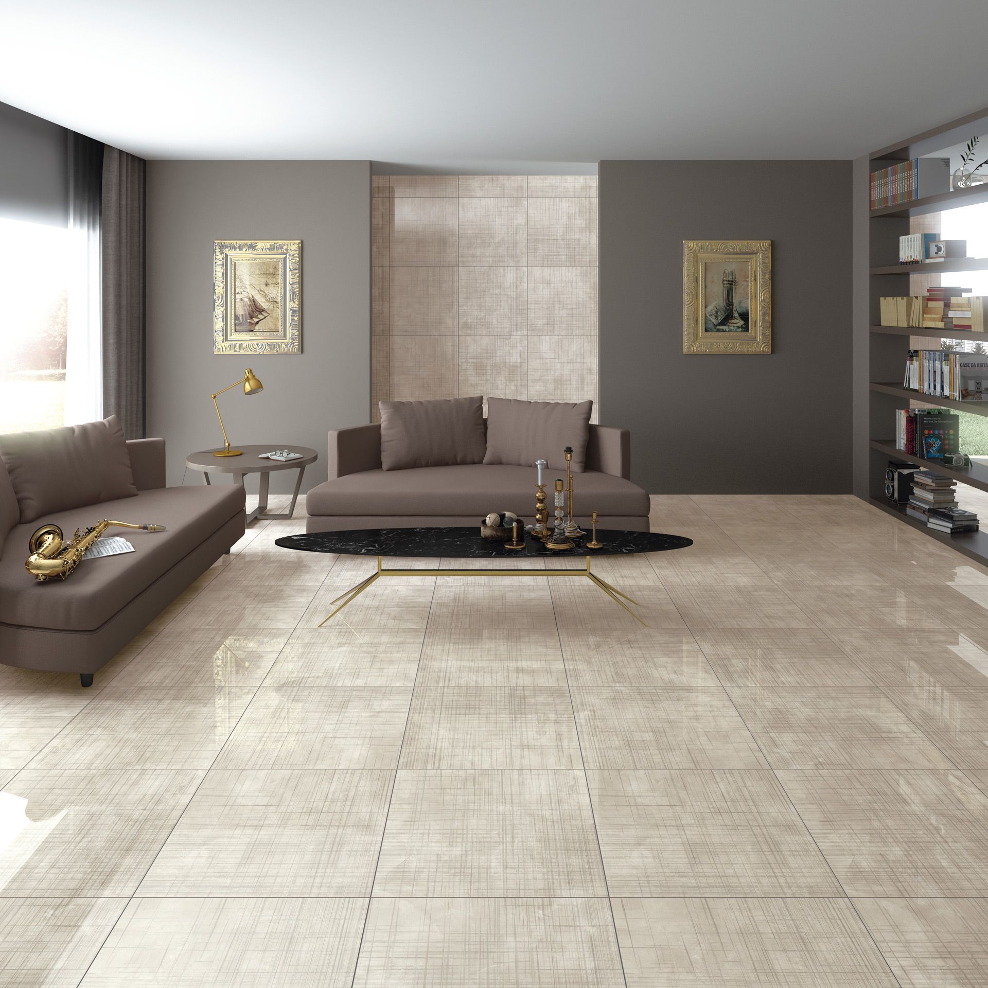 Living room  beige scheme  Arcana Tiles  Arcana 