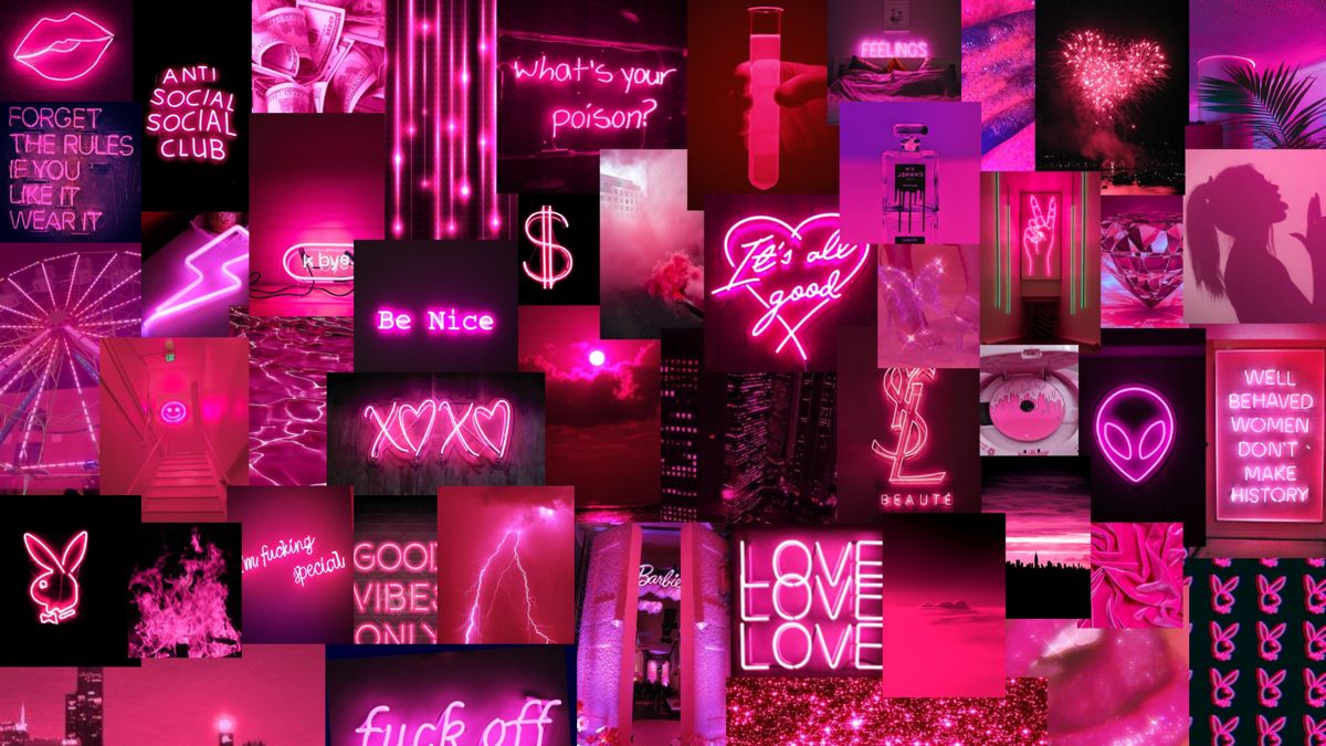 10 Selected neon pink aesthetic wallpaper laptop You Can Get It For ...