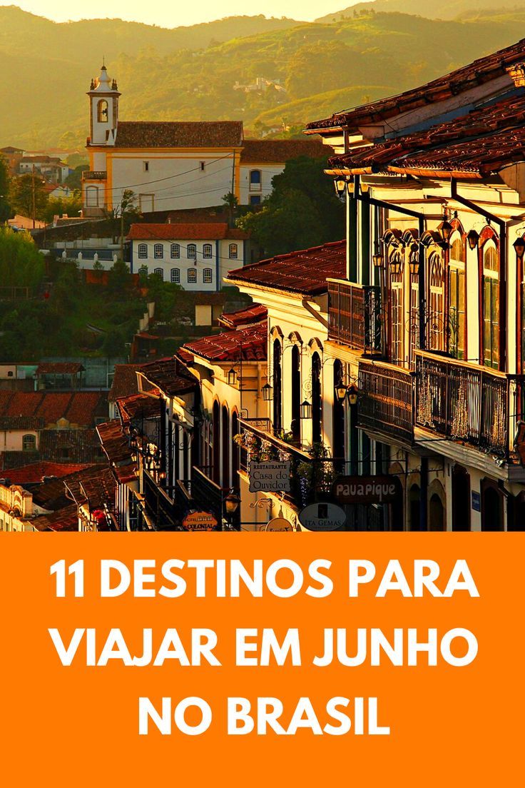 Para onde viajar no brasil em junho 11 destinos e lugares – Artofit