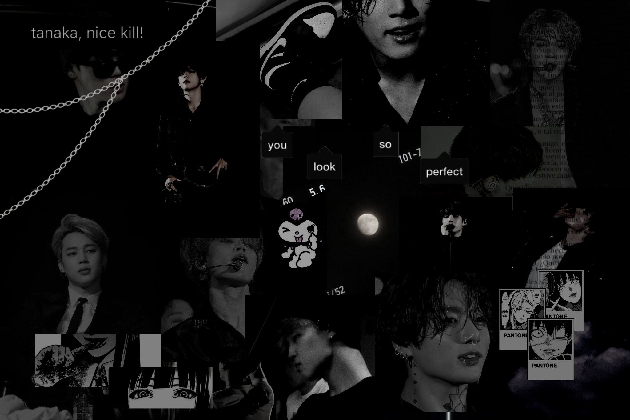 Bts Dark Aesthetic Wallpapers Top Free Bts Dark Aesthetic Backgrounds ...