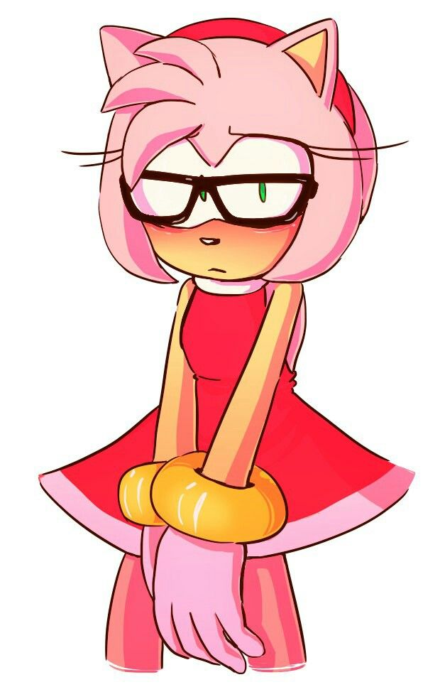 Pin by Ksenia WAG on SonAmy | Amy rose, Amy the hedgehog, Rosé fanart